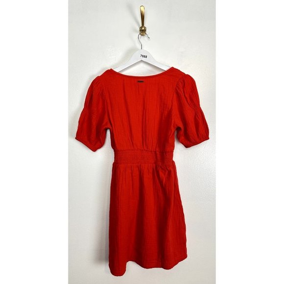 BILLABONG Spellbound Mini Dress in Red Velvet Size Small - Picture 8 of 12